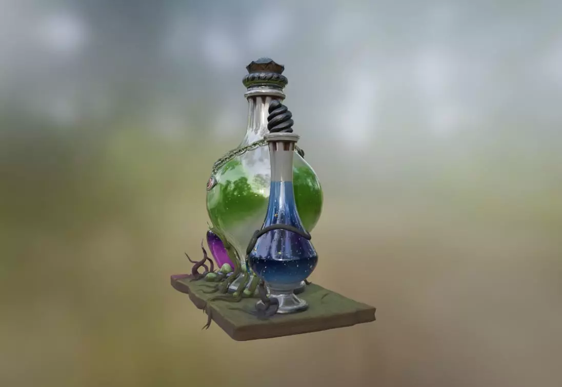 Halloween Legends 3D Models Pack 2 Low-poly 3D model_7