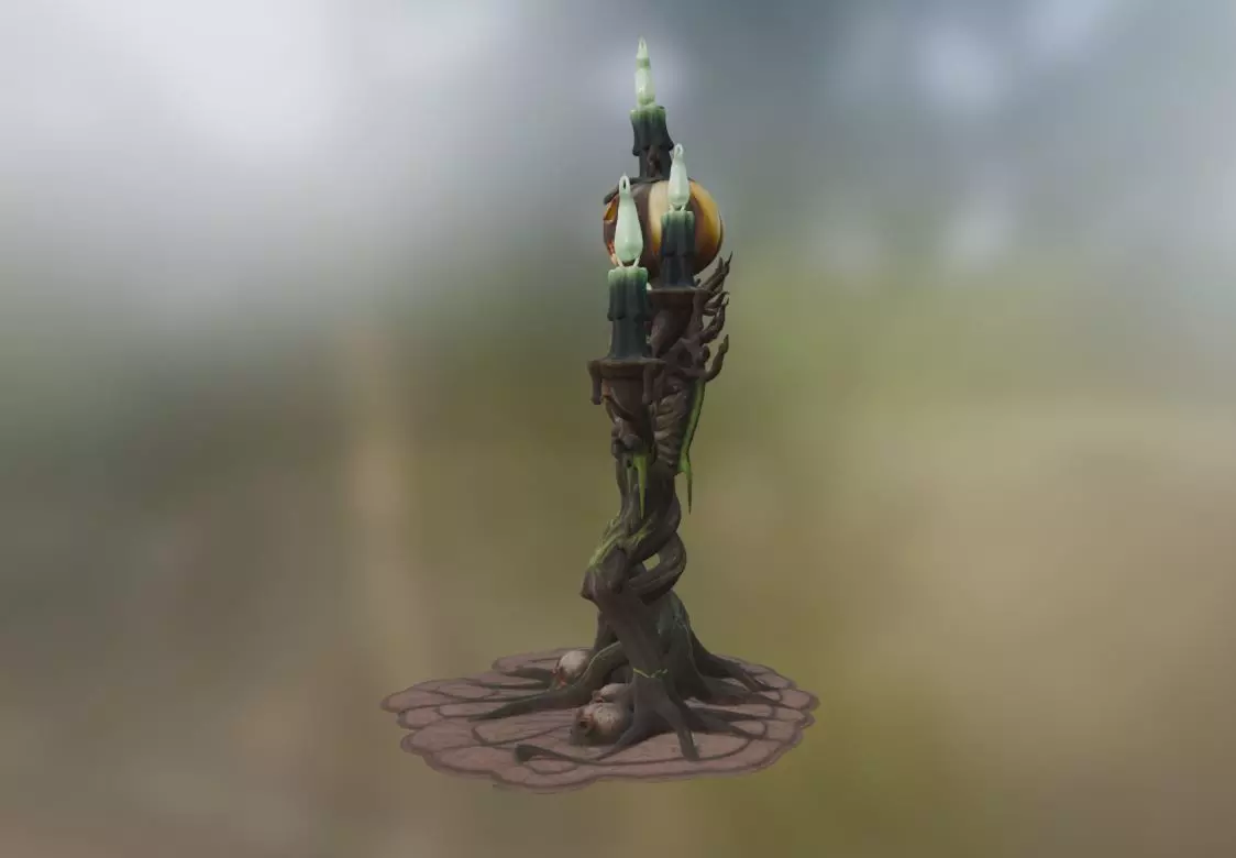 Halloween Legends 3D Models Pack 2 Low-poly 3D model_13