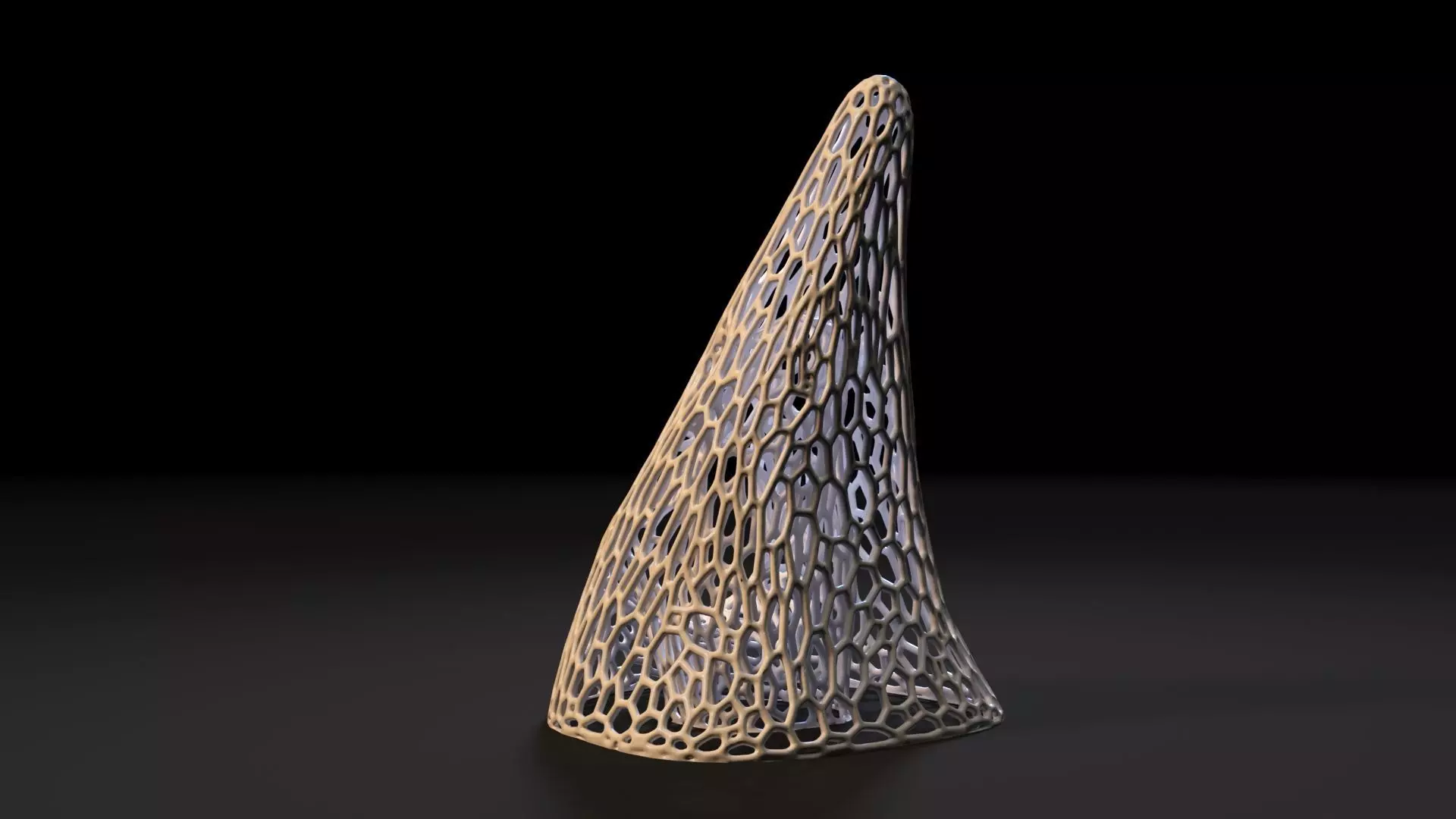 Ghost cone halloween 3D print model_3