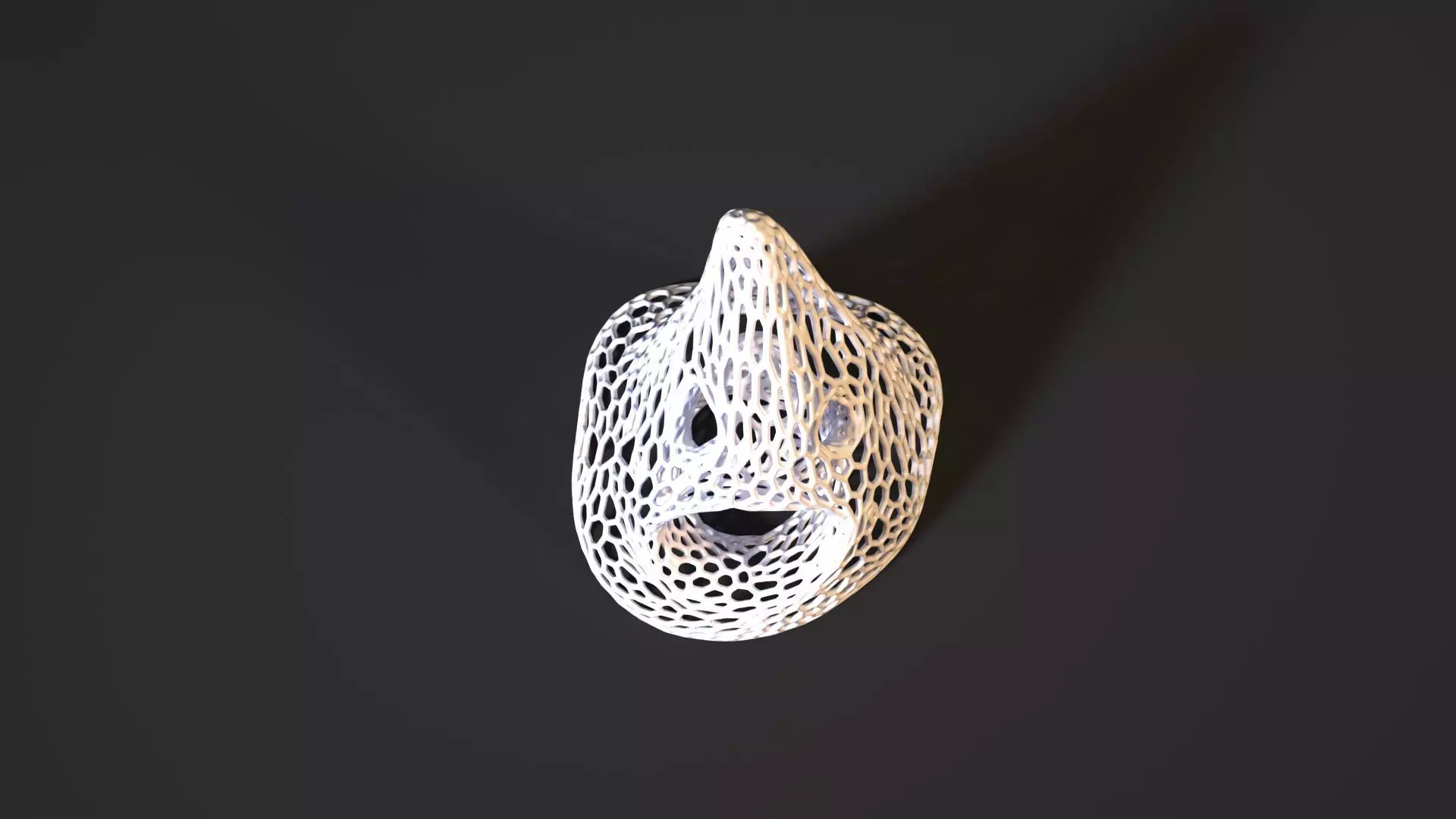 Ghost cone halloween 3D print model_8