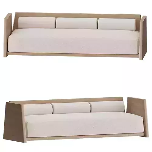 Modular and modern fabric sofa