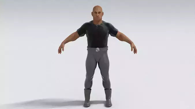 laos Game Male in Leather