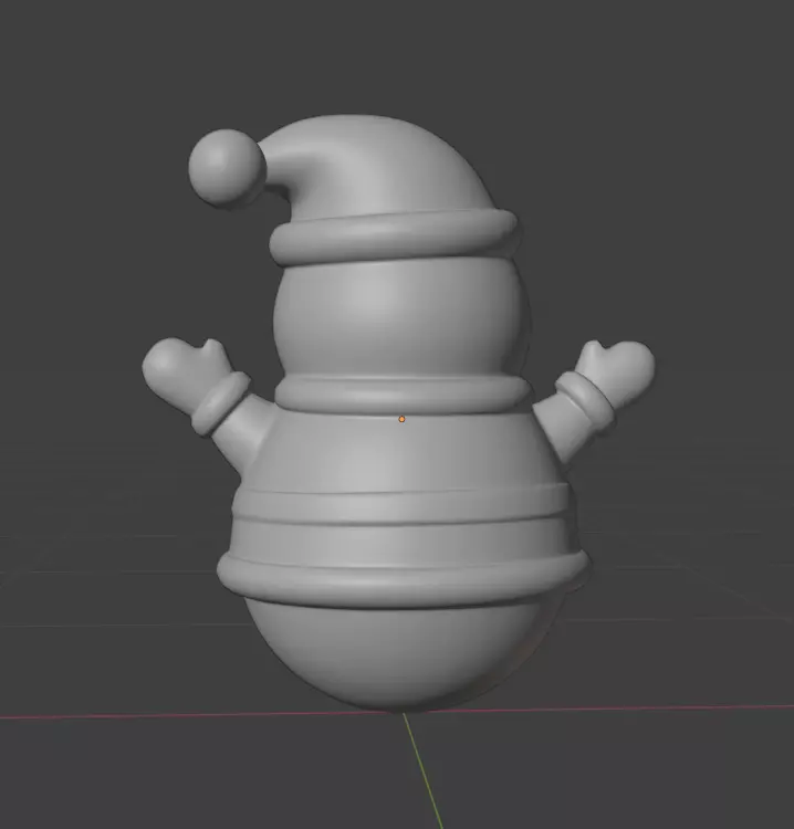 Frosty Jr 3D print model_2