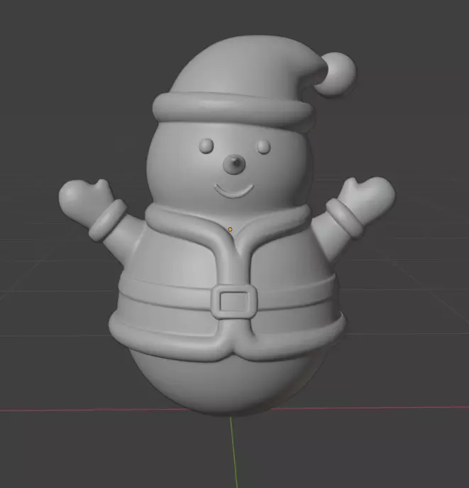 Frosty Jr 3D print model_1
