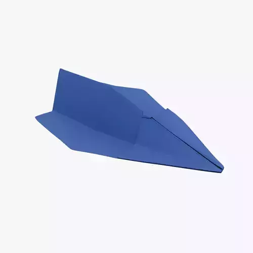 Paper Plane Indigo