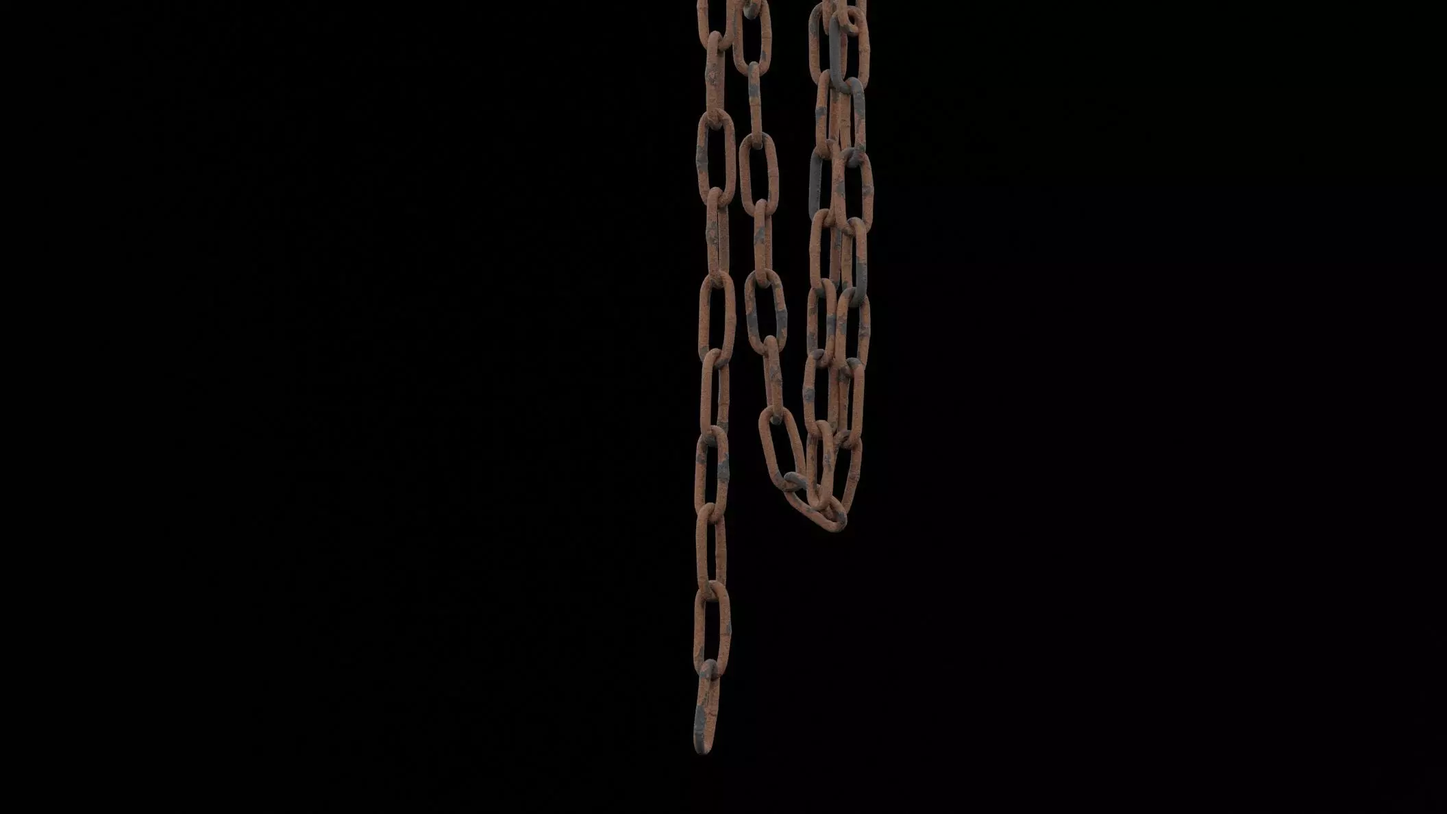 Hanging Chain 3D model_2