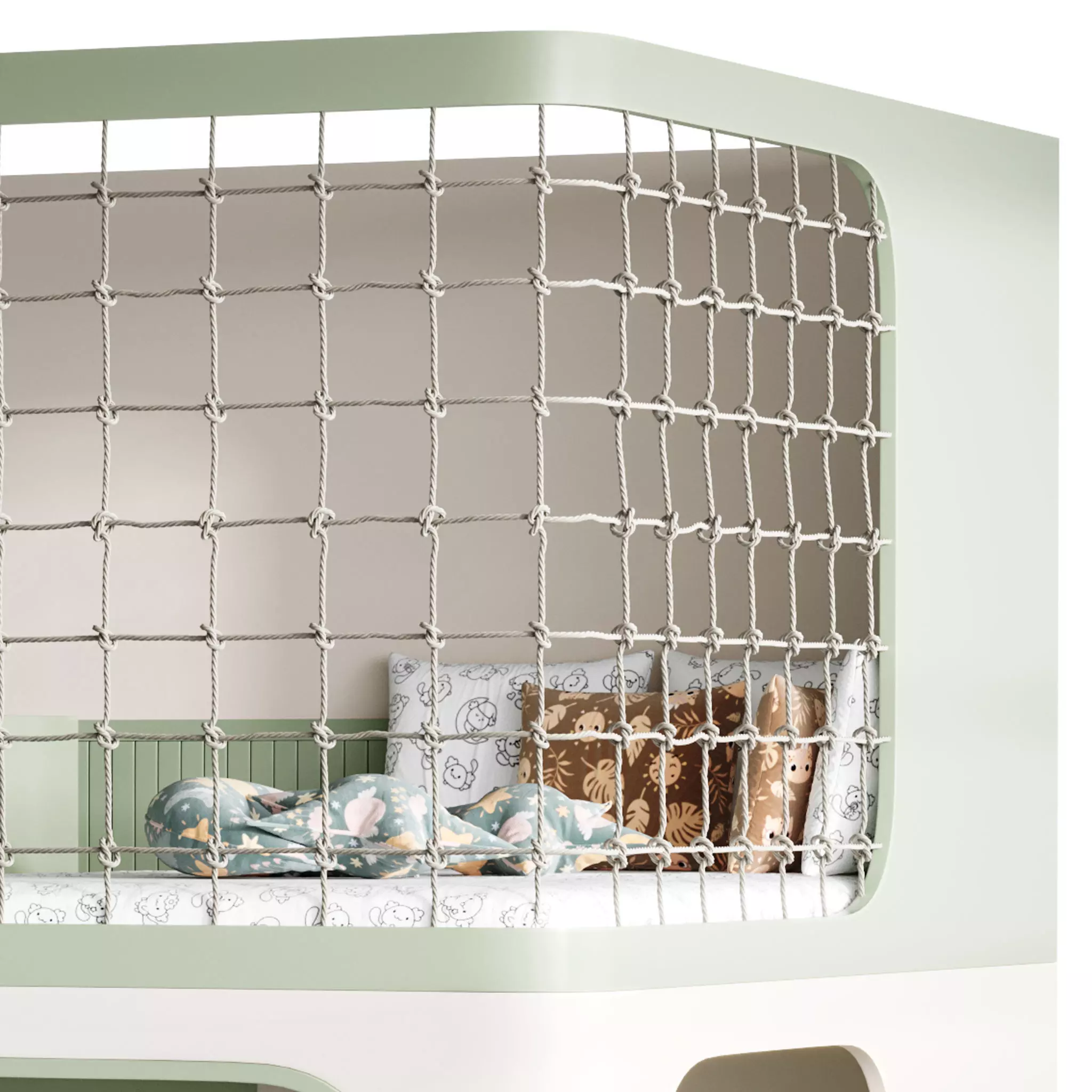 Bunk bed for kids 011 3D model_11