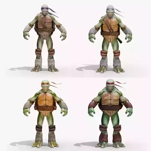 TMNT Realistic Collection