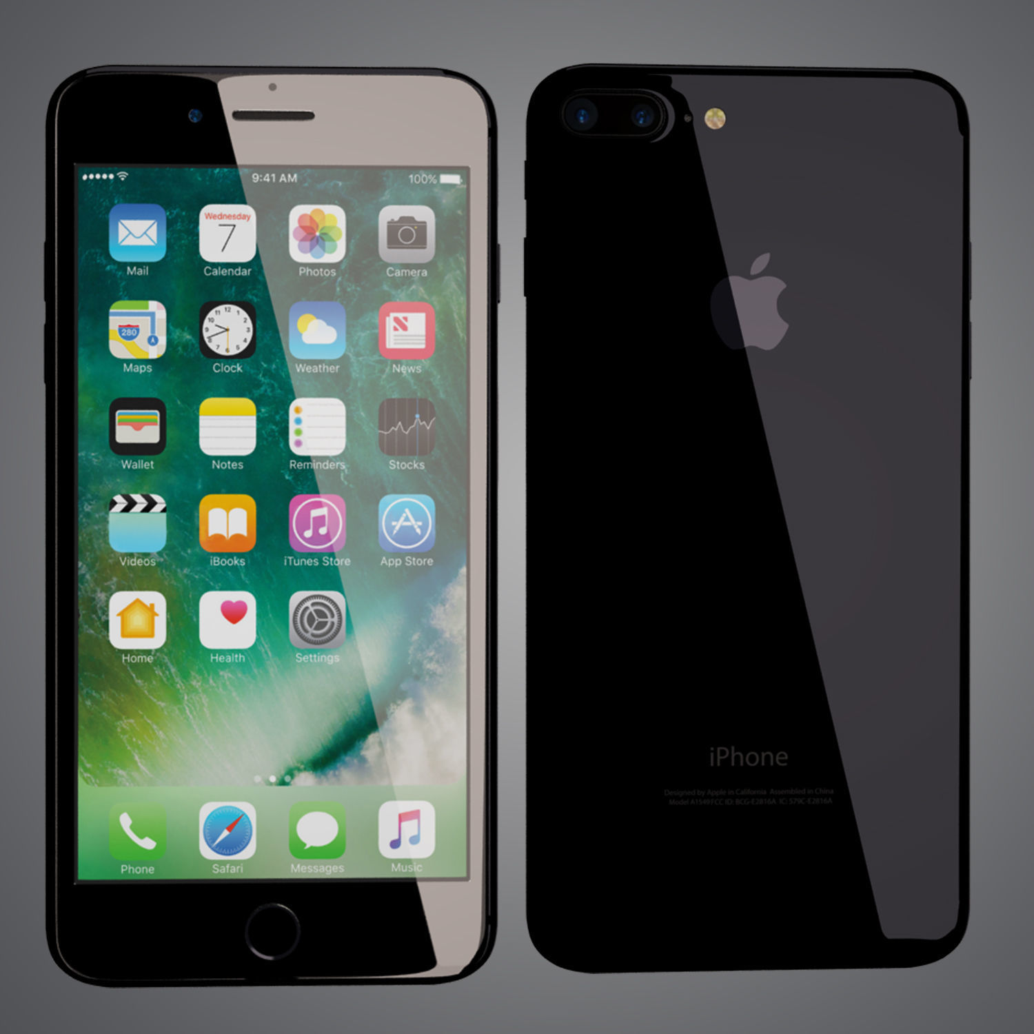 IPhone 7 Plus collection 3D model_5