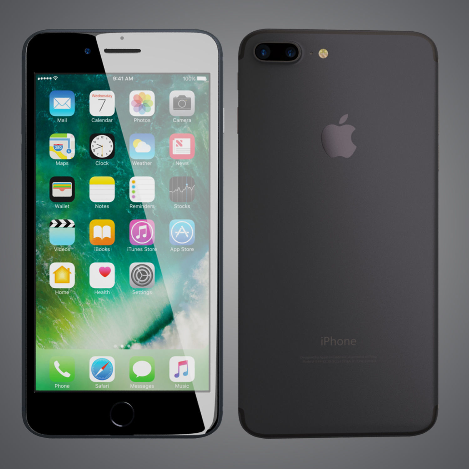 IPhone 7 Plus collection 3D model_7