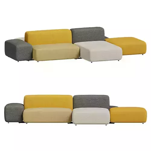 Modular sofa PLUS