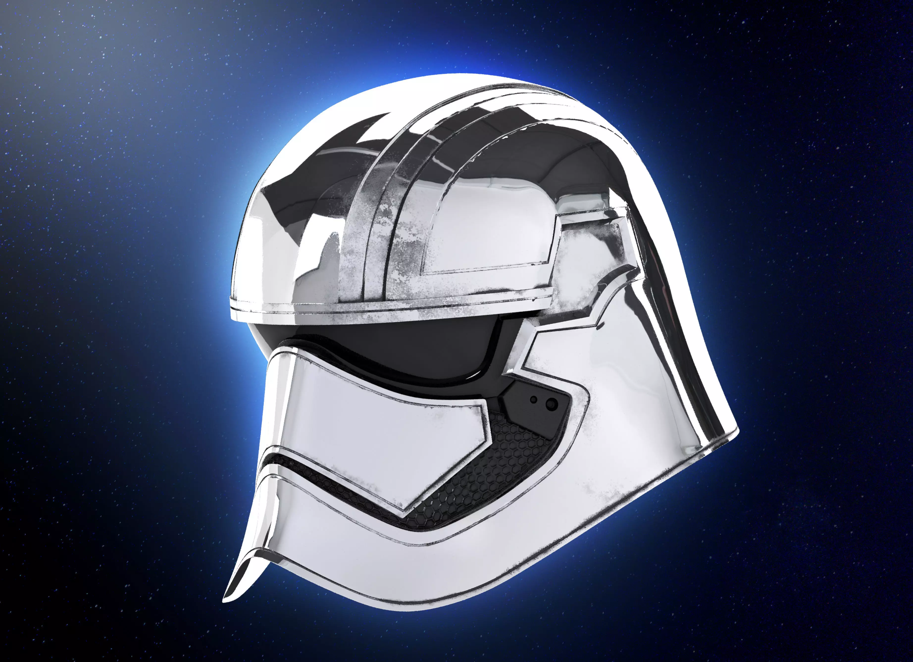 CAPTAIN PHASMA ARMOR Helmet Star Wars The force awakens 3d stl 3D print model_5