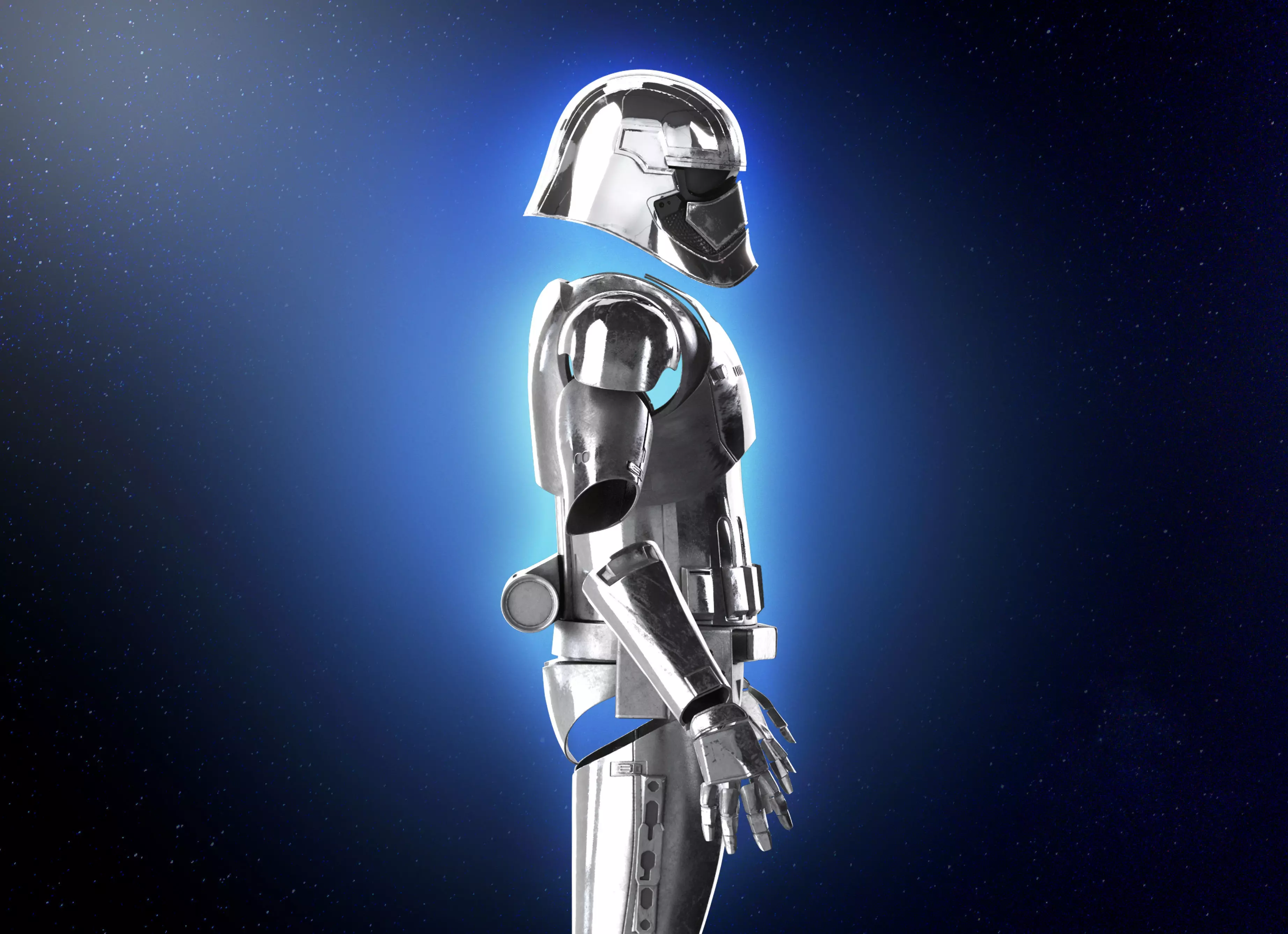 CAPTAIN PHASMA ARMOR Helmet Star Wars The force awakens 3d stl 3D print model_4