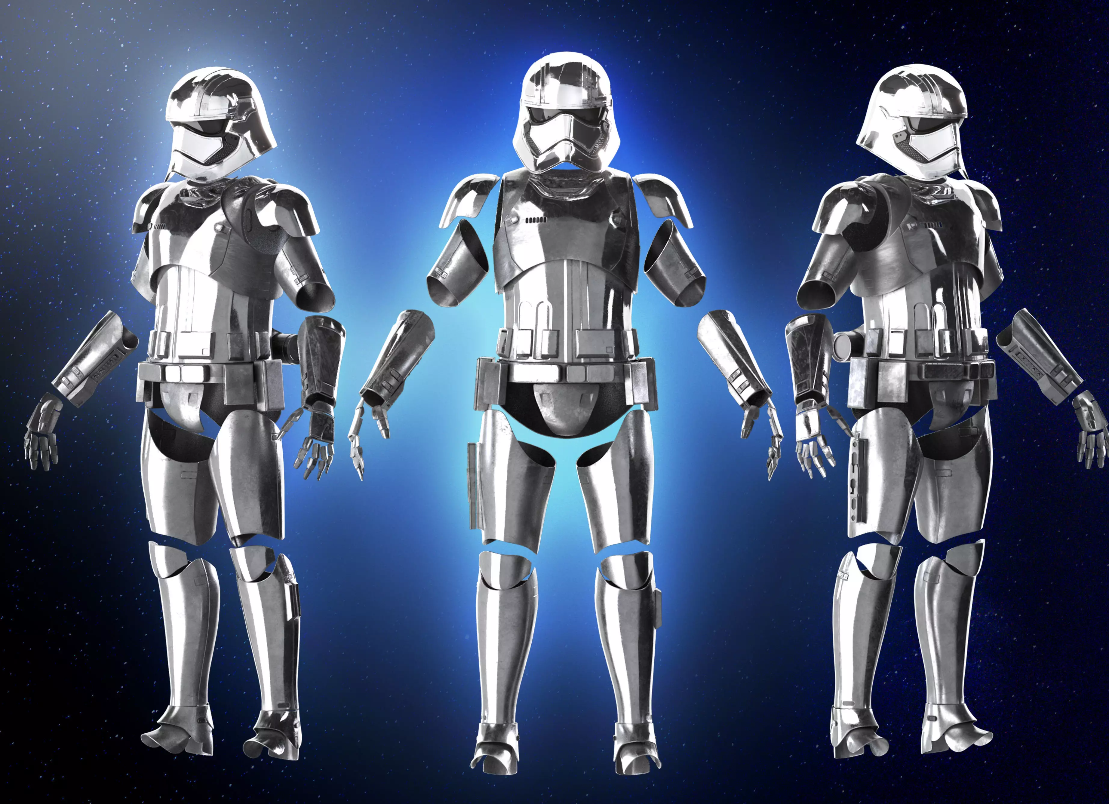 CAPTAIN PHASMA ARMOR Helmet Star Wars The force awakens 3d stl 3D print model_2