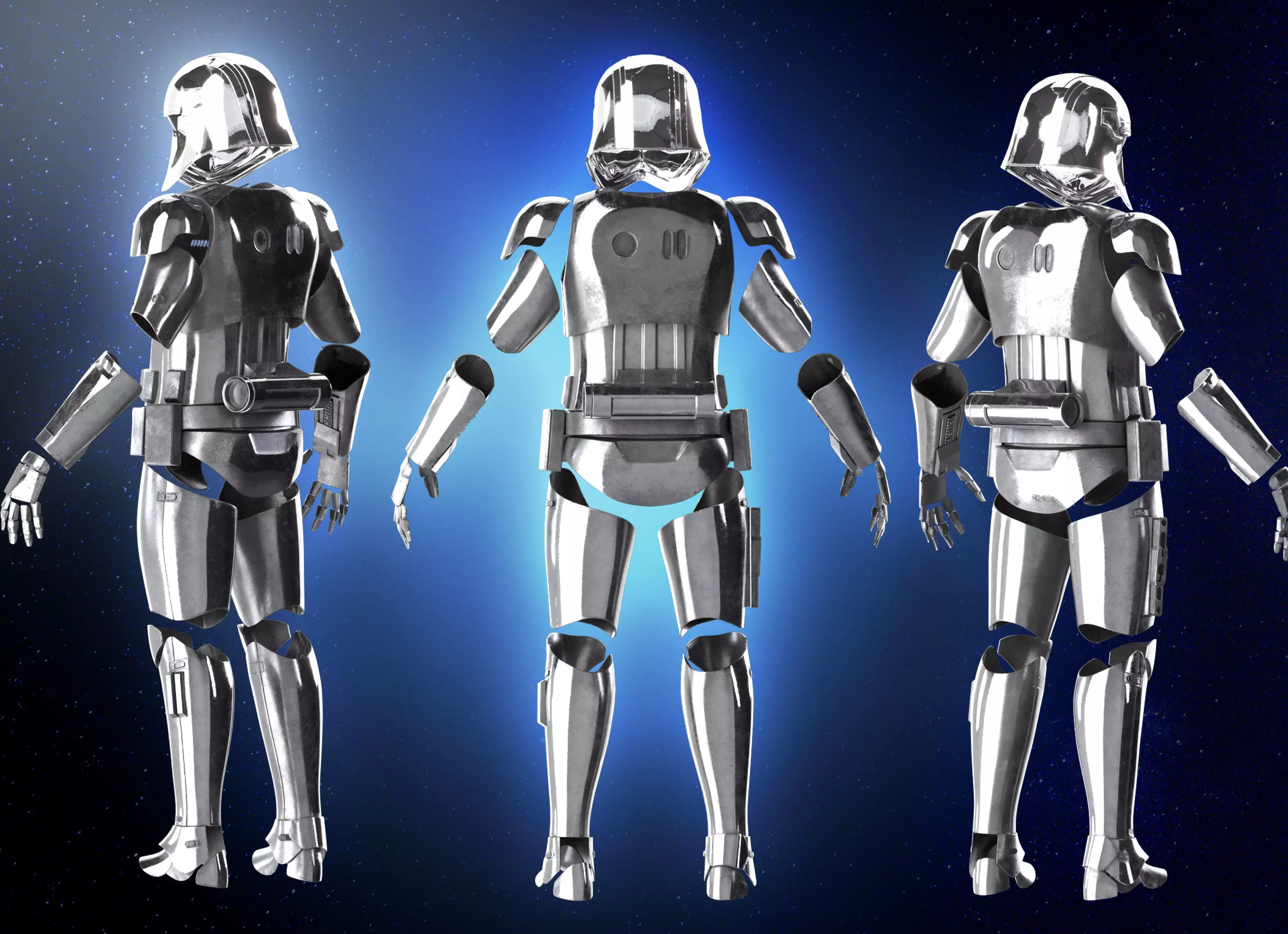 CAPTAIN PHASMA ARMOR Helmet Star Wars The force awakens 3d stl 3D print model_3