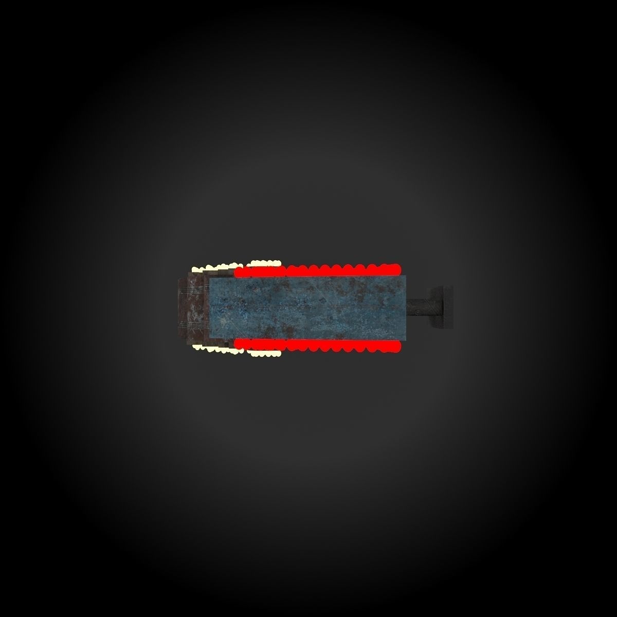 Vintage Sign 3D model_18