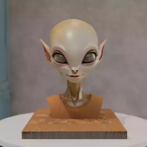 alien bust