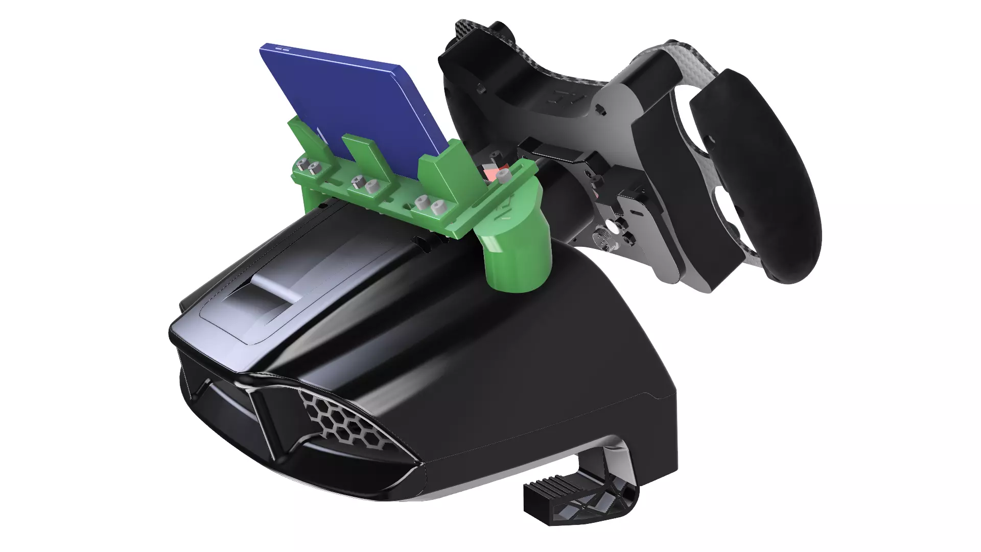 Logitech G Series Angle 25 Universal Hud Phone Holder 3D print model_3