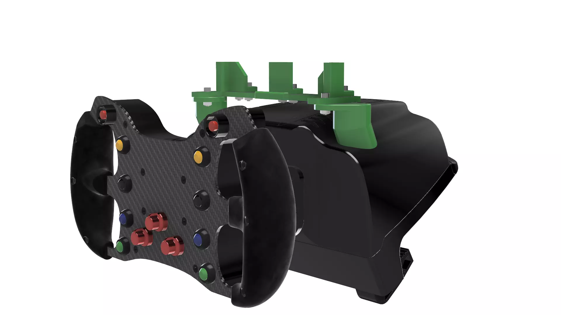 Logitech G Series Angle 25 Universal Hud Phone Holder 3D print model_4