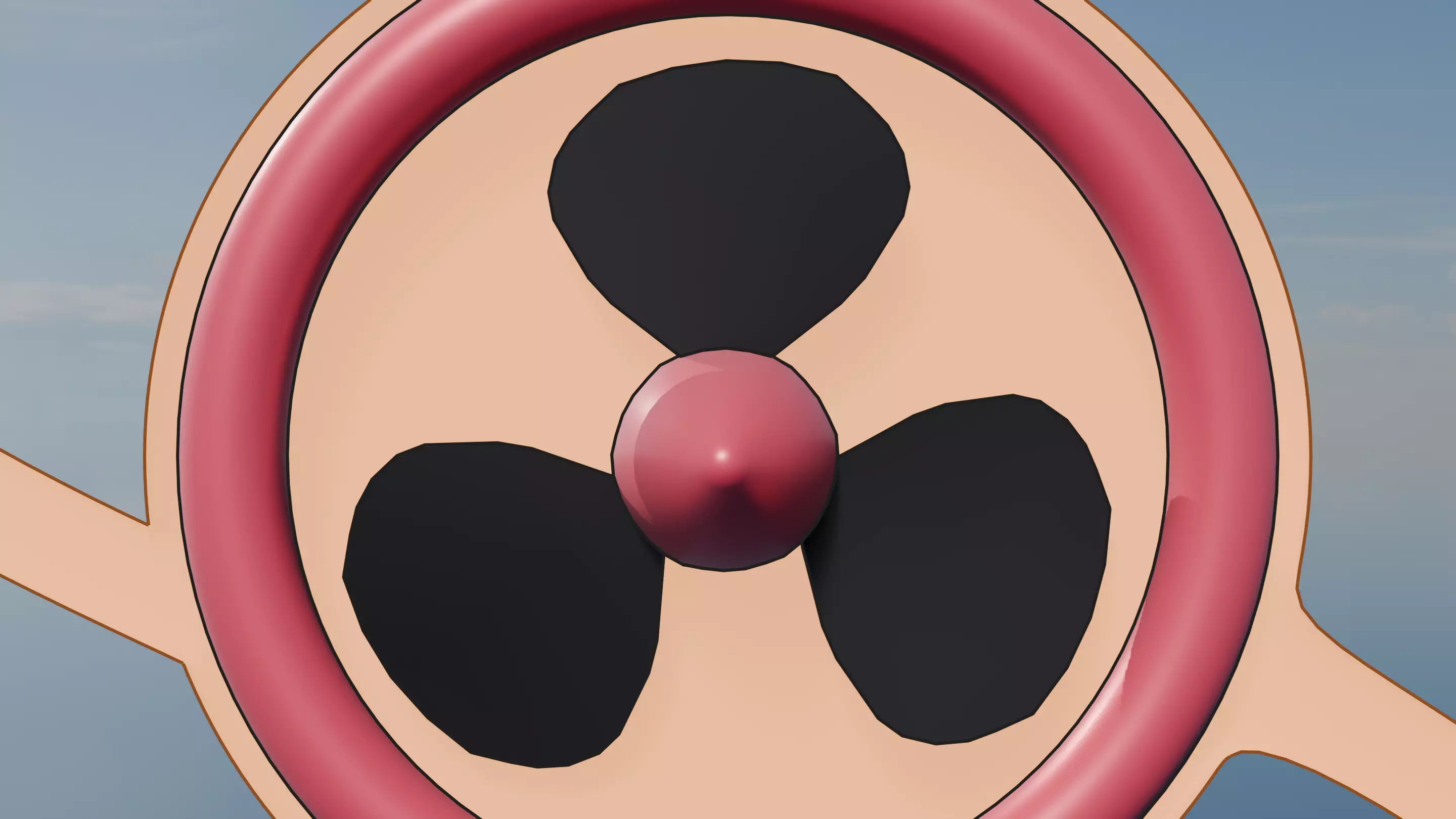 Pokemon Rotom Fan Form and Shiny version  3D model_17