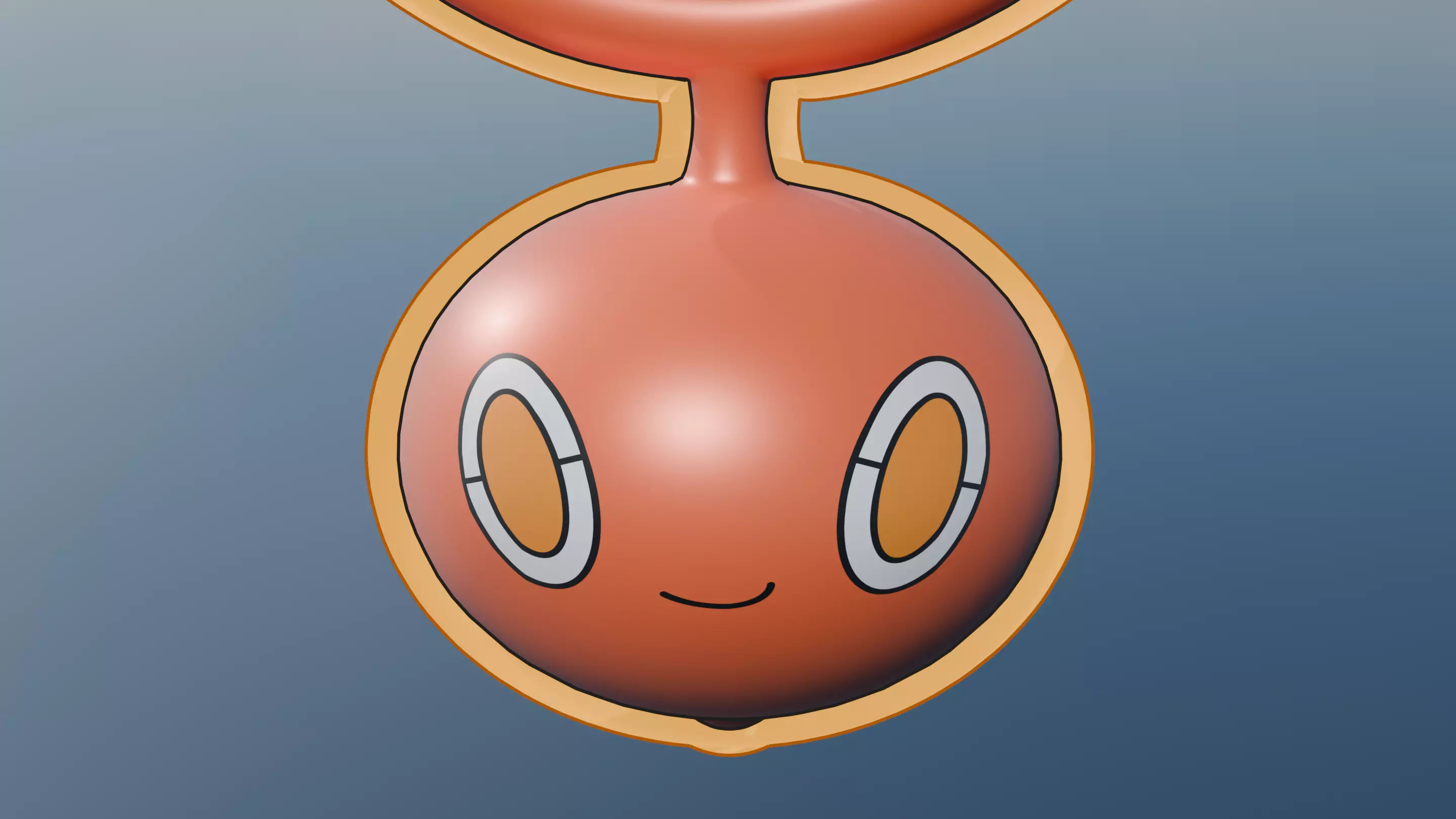 Pokemon Rotom Fan Form and Shiny version  3D model_9