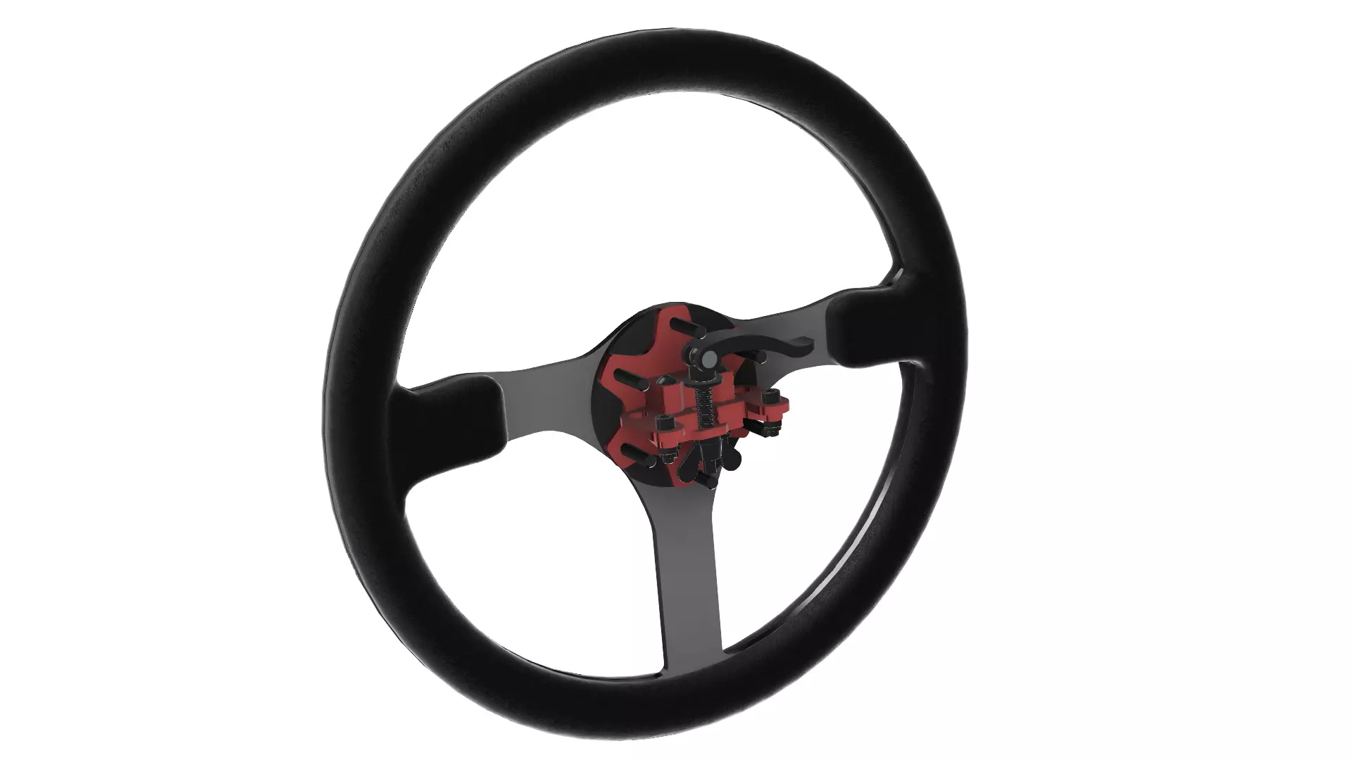 AC SIMRACING FERRARI F40 STEERING WHEEL 3D print model_3