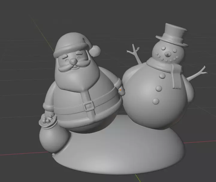Christmas Duo Dashboard 3D print model_2