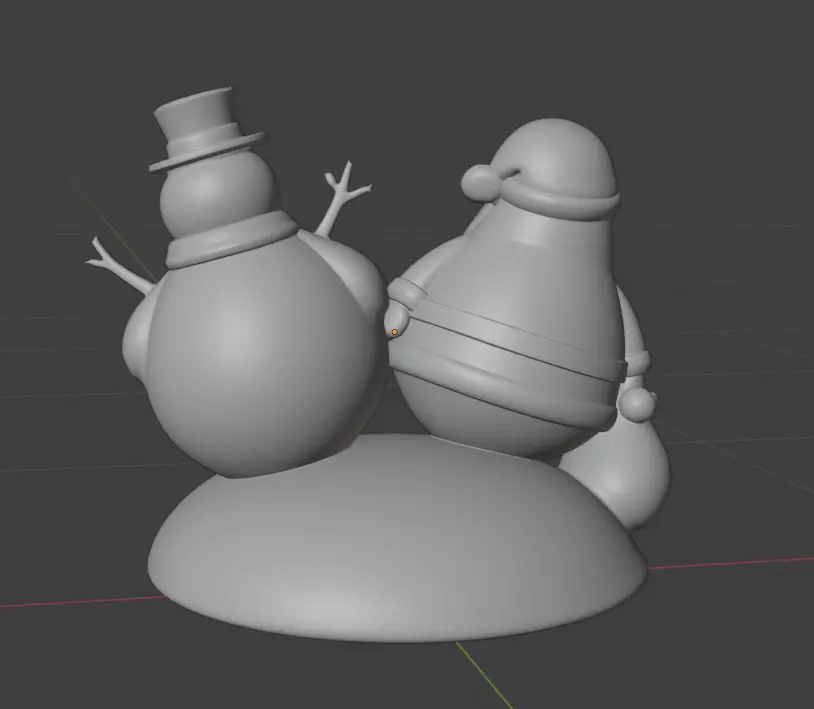 Christmas Duo Dashboard 3D print model_3