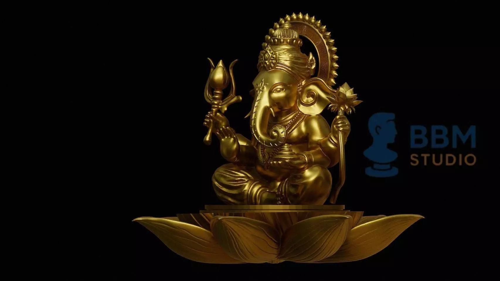Ganesha 3D print model_3