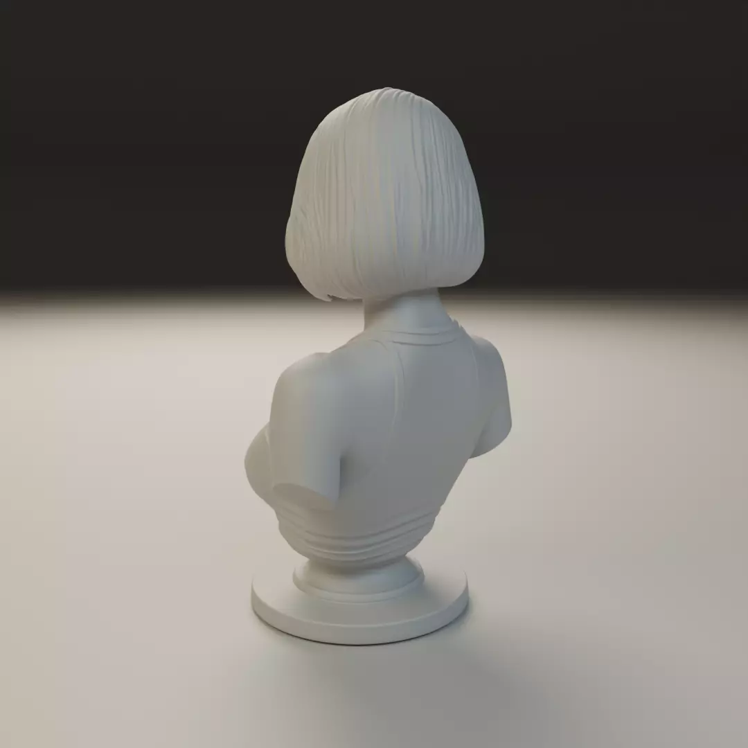 busto female 3D print model_8