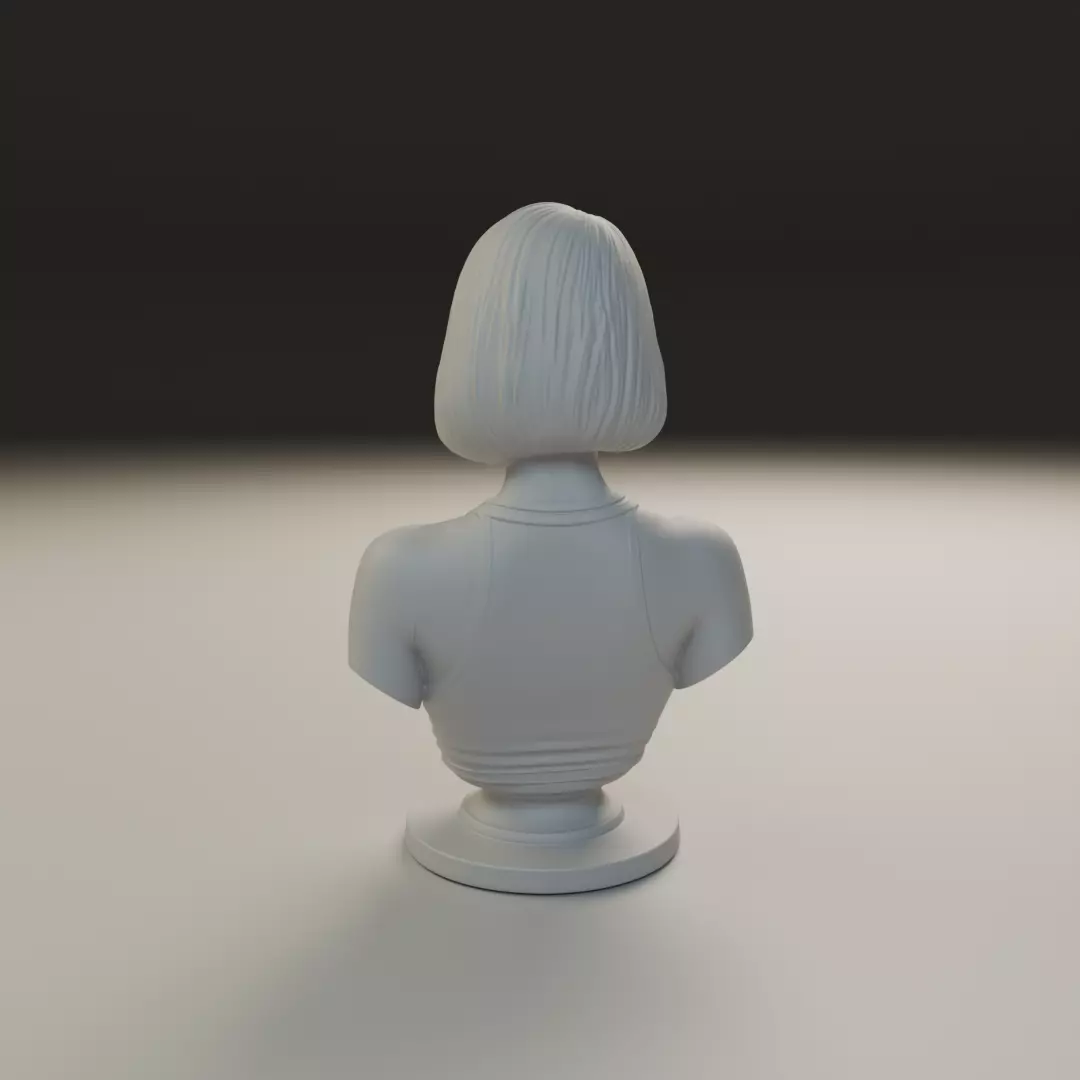 busto female 3D print model_6