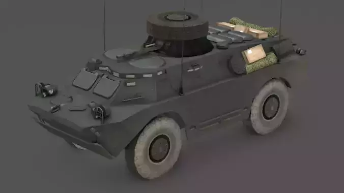 BRDM 2 Scout Vehicle