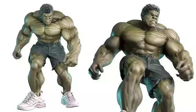 hulk TOY 3D print model