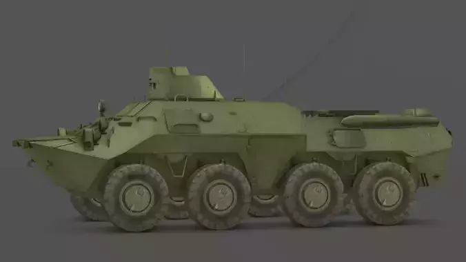 BTR 80 1V152 Armored Vehicle