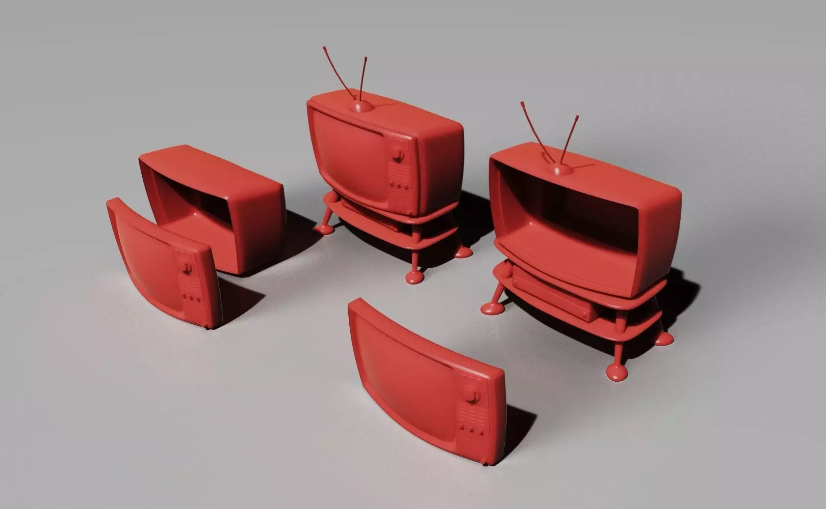 Toon TV Box 3D Print 3D print model_0