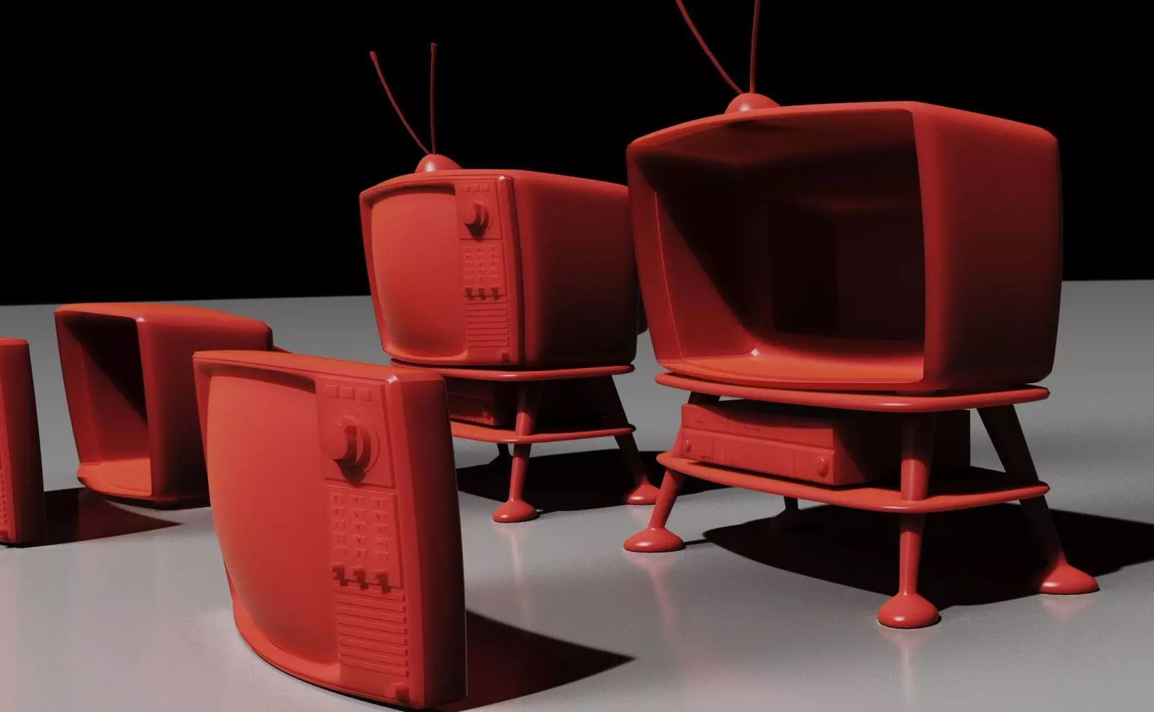 Toon TV Box 3D Print 3D print model_5