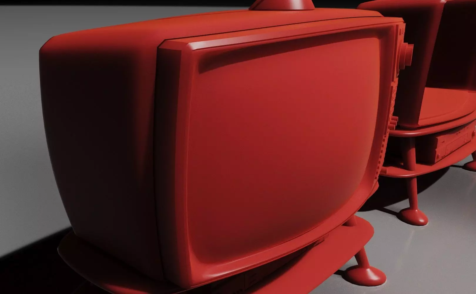 Toon TV Box 3D Print 3D print model_10