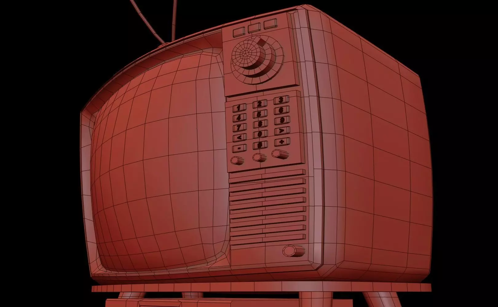 Toon TV Box 3D Print 3D print model_15