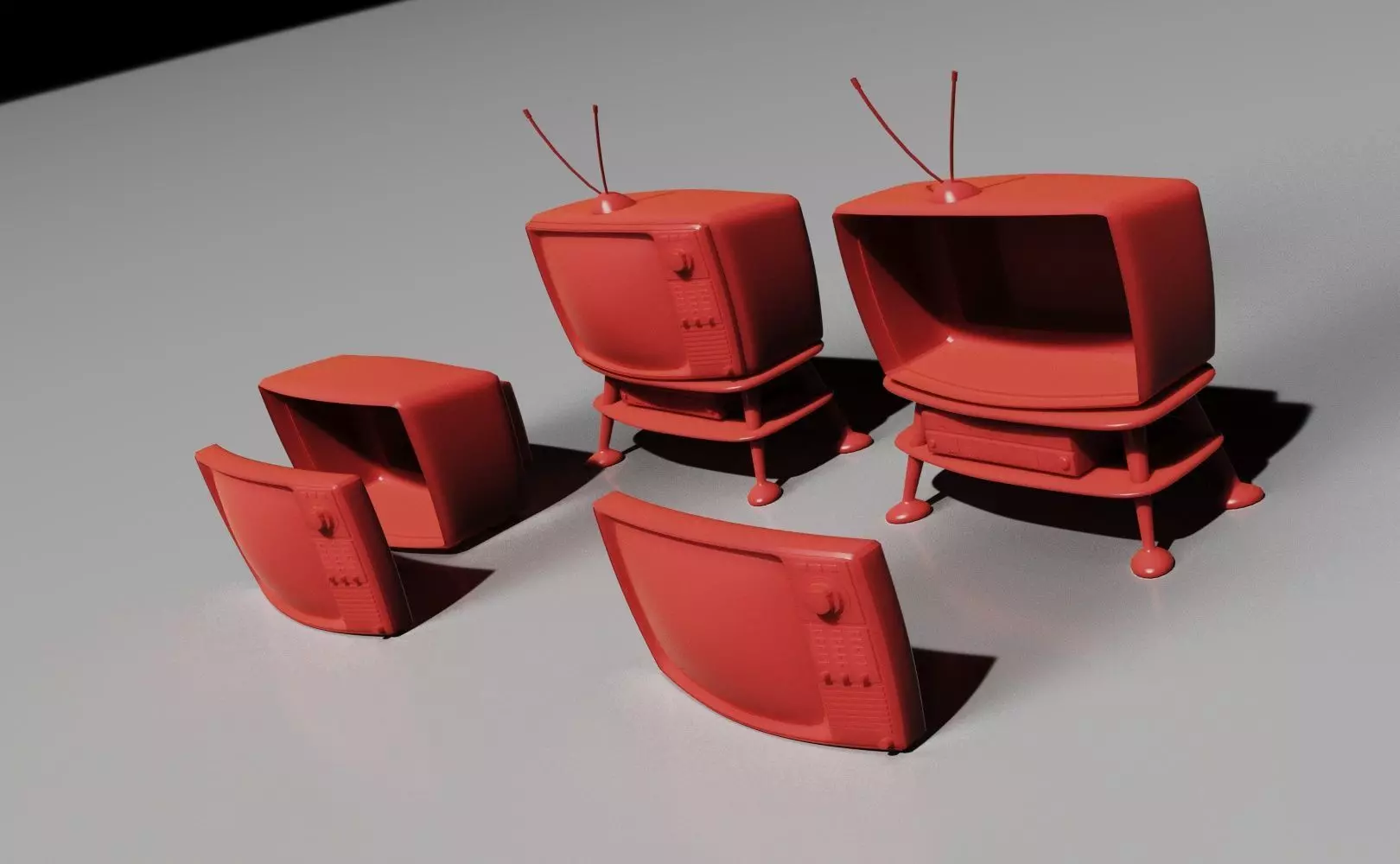 Toon TV Box 3D Print 3D print model_6