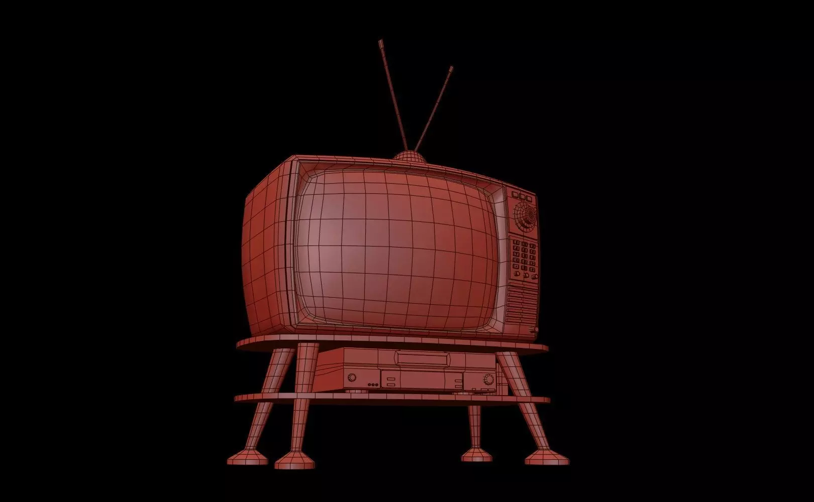 Toon TV Box 3D Print 3D print model_13