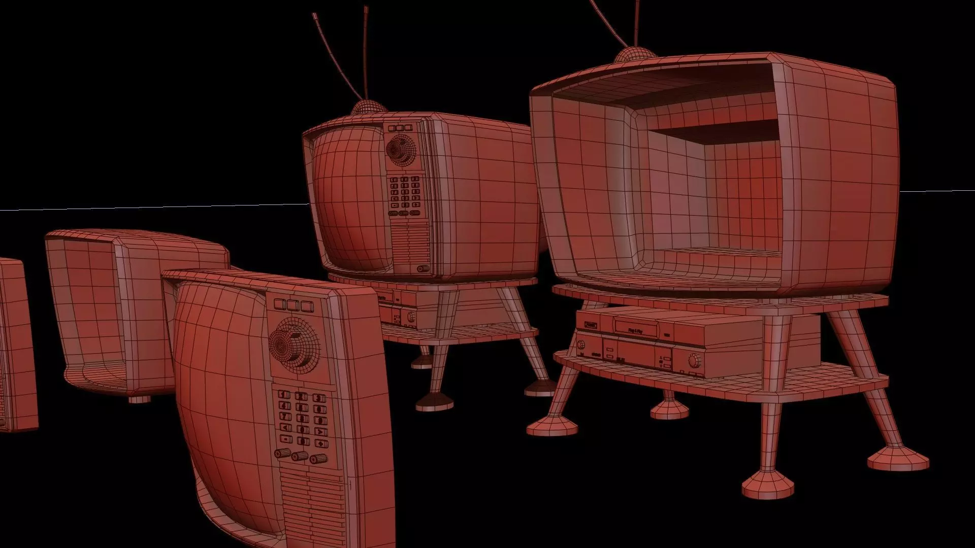 Toon TV Box 3D Print 3D print model_19