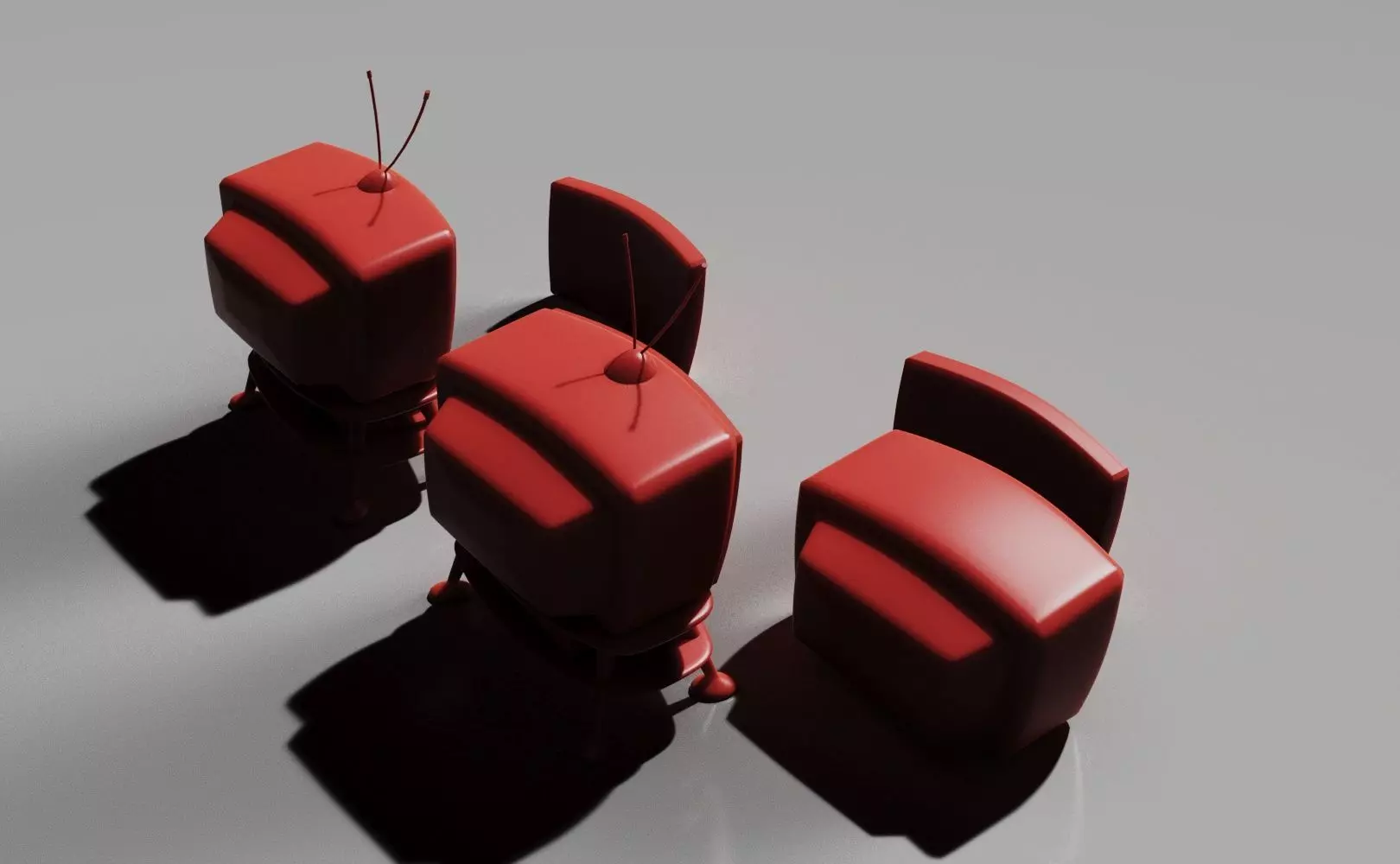 Toon TV Box 3D Print 3D print model_3