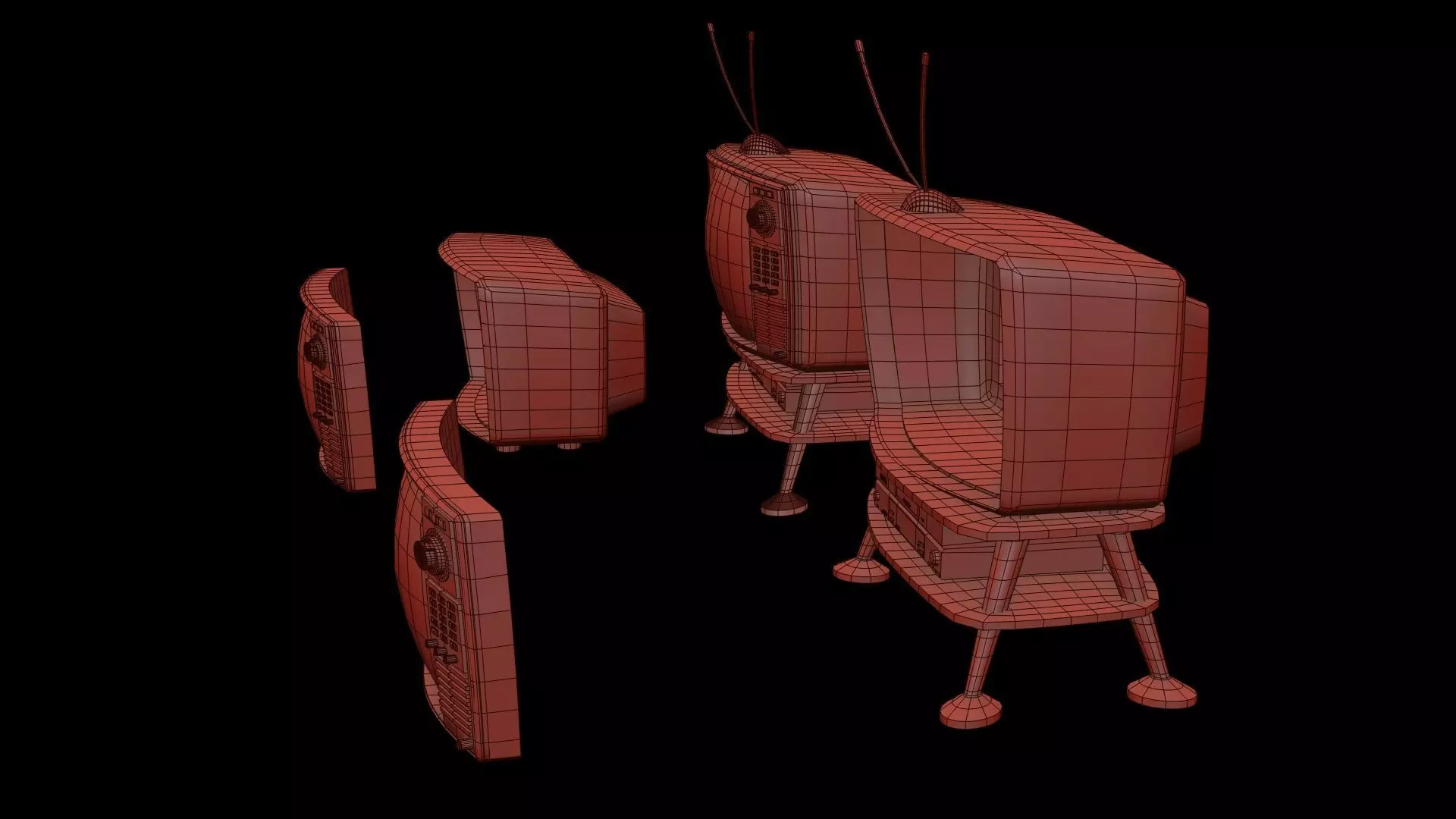 Toon TV Box 3D Print 3D print model_16