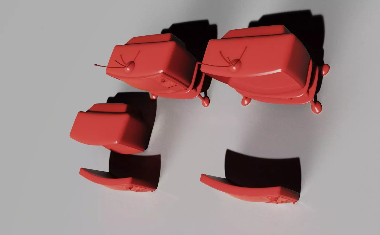 Toon TV Box 3D Print 3D print model_7