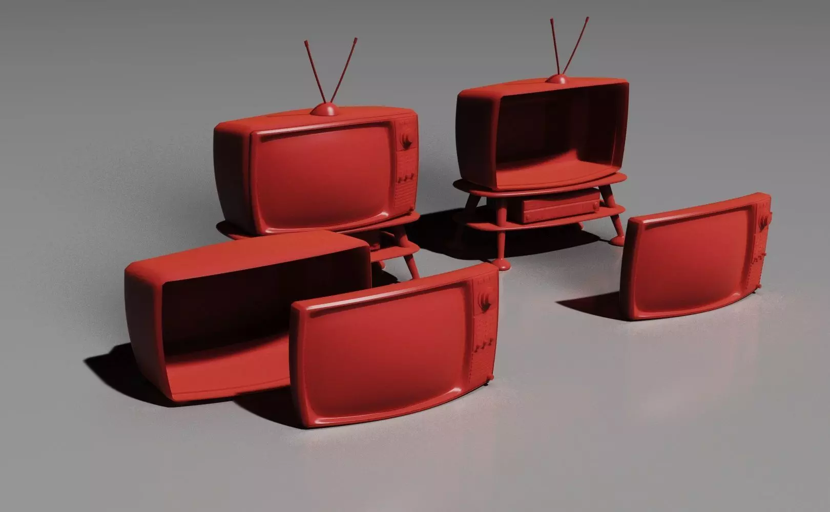 Toon TV Box 3D Print 3D print model_8