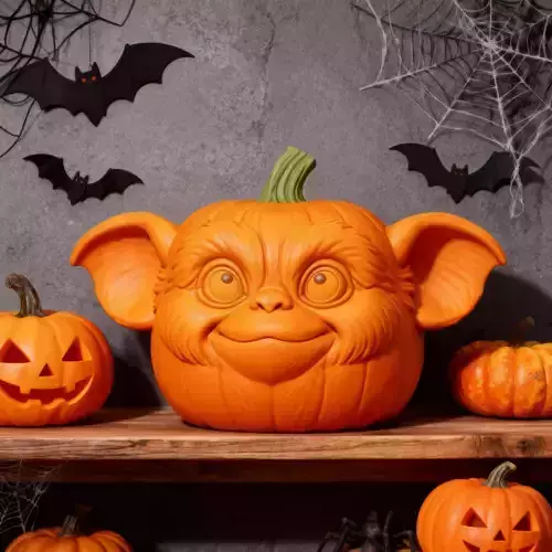 gizmo gremlin halloween pumpkin
