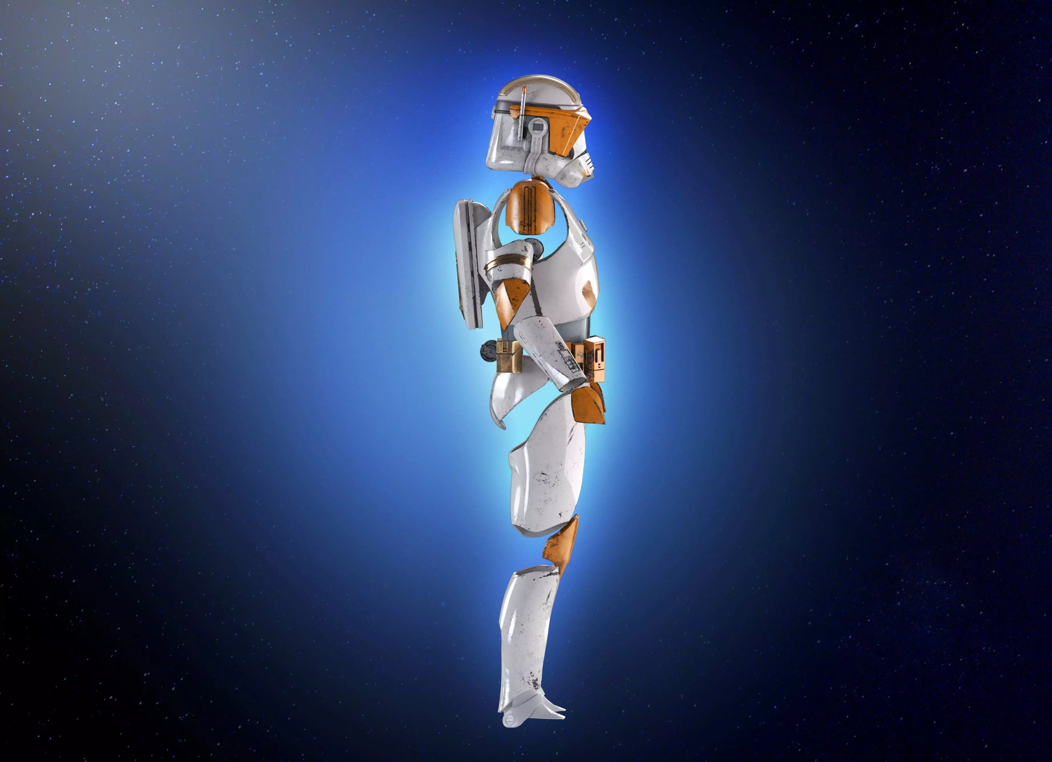 COMMANDER CODY Armor 3D Print Model  Star Wars Clone Wars  3D print model_3