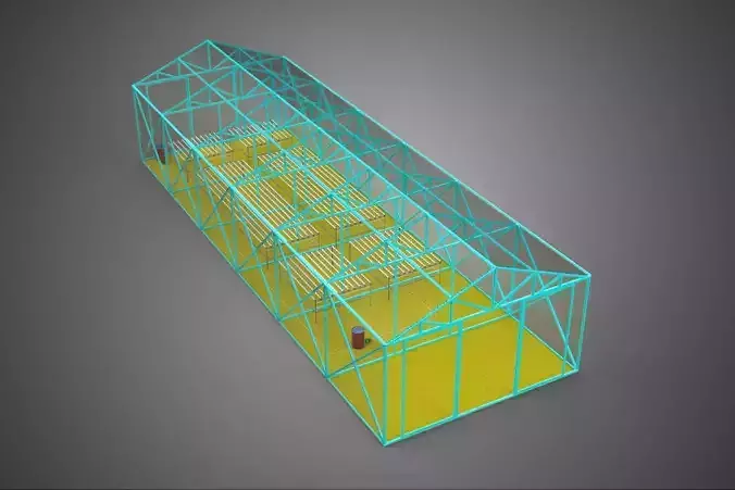 HYDROPONIC AEROPONIC GREENHOUSE HOTHOUSE GLASSHOUSE FARM GARDEN