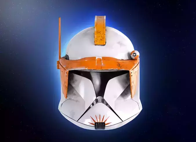 Commander Cody PHASE 1  AHSOKA Helmet 3D Model  Clone Wars