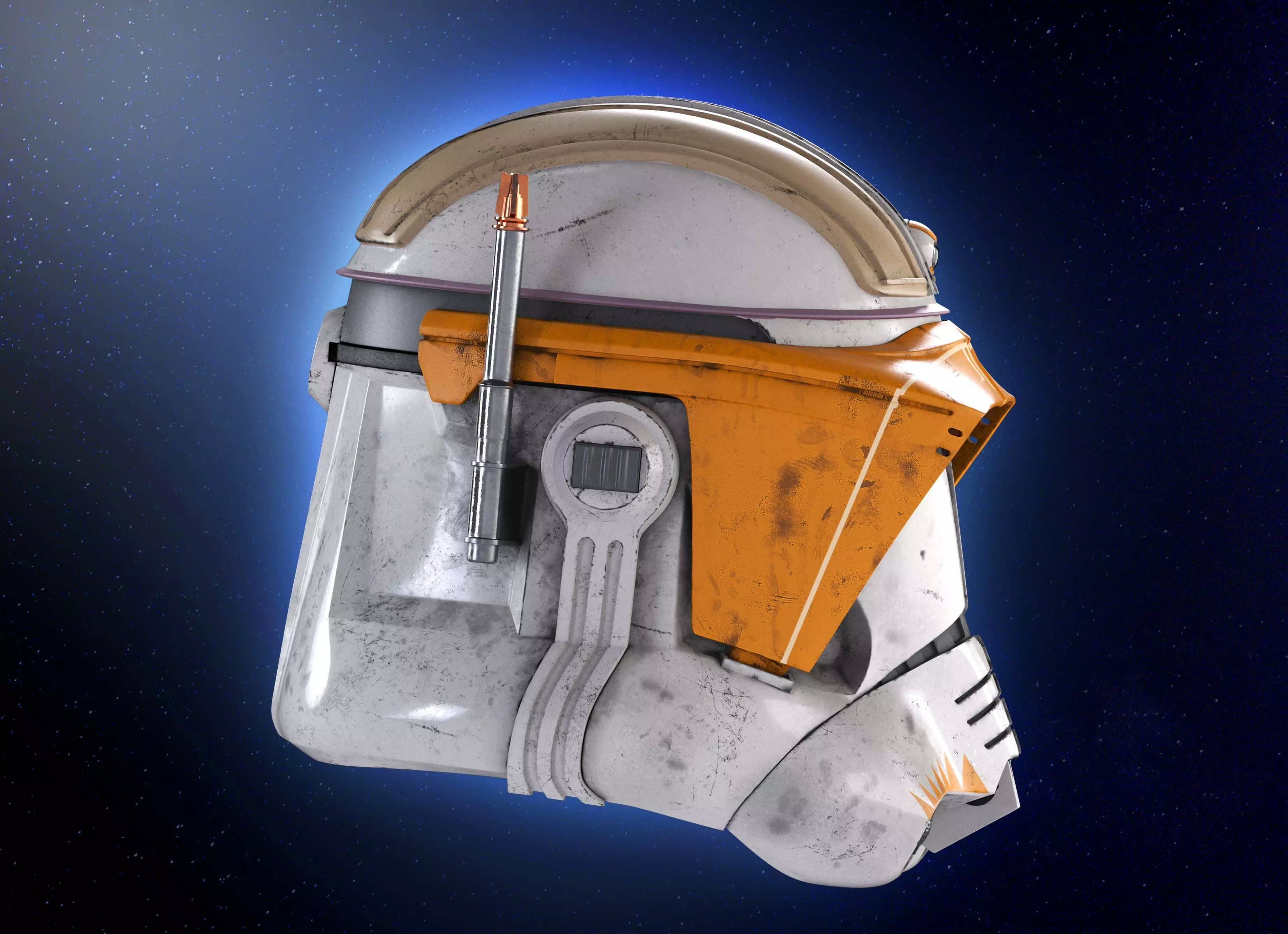 3D Printed Commander Cody Helmet Star Wars Clone Wars Replica 3D print model_6